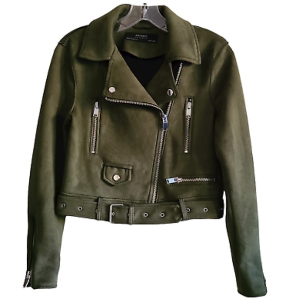 NWOT - Zara Faux Suede Jacket - Picture 1 of 2